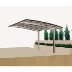 Ximax Carport Alu Portoforte 110 Edelstahl-LookSL
