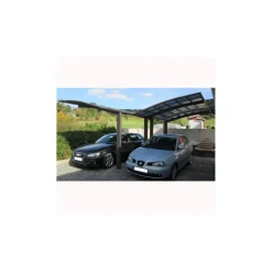 Ximax Carport Alu Portoforte 110 Y-Ausführung Mattbraun